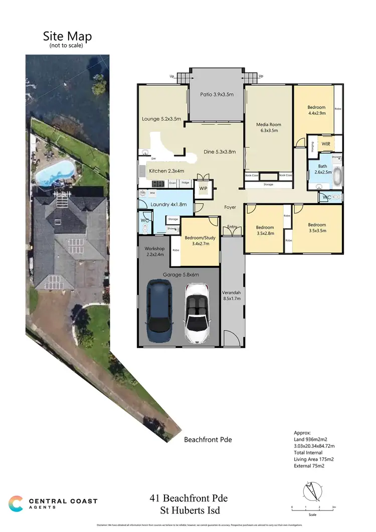 Floorplan of Homely house listing, 41 Beachfront Pde, St Huberts Island NSW 2257