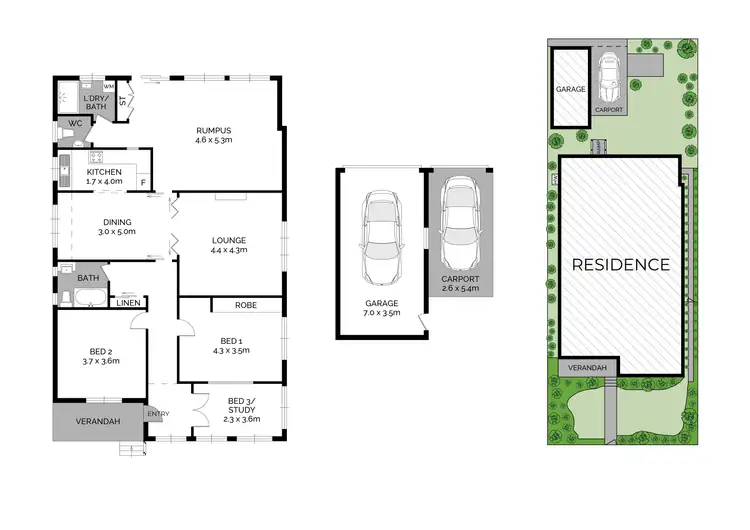 Floorplan of Homely house listing, 255 Sailors Bay Road, Northbridge NSW 2063