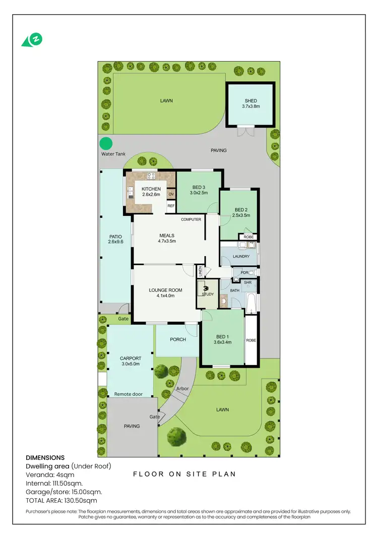 Floorplan of Homely house listing, 5 Burton Retreat, Stratton WA 6056