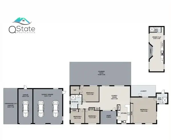 Floorplan of Homely rural property listing, 1914-1922 Chambers Flat Road, Munruben QLD 4125