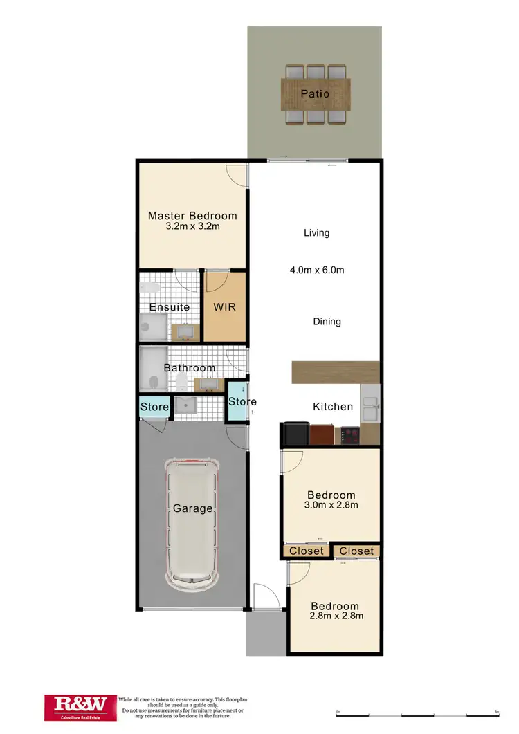Floorplan of Homely semi-detached listing, 2/37 Cottrill Road, Caboolture QLD 4510