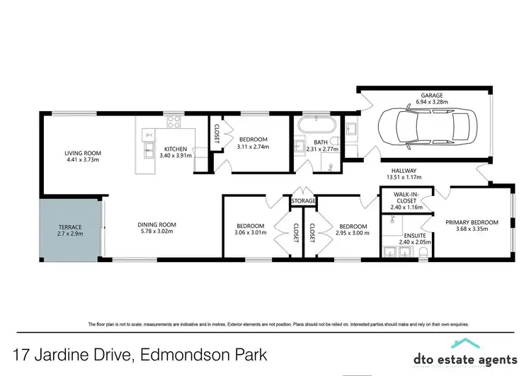 Floorplan of Homely house listing, 17 Jardine Drive, Edmondson Park NSW 2174