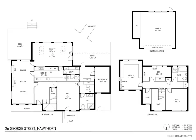 Floorplan of Homely house listing, 26 George Street, Hawthorn SA 5062