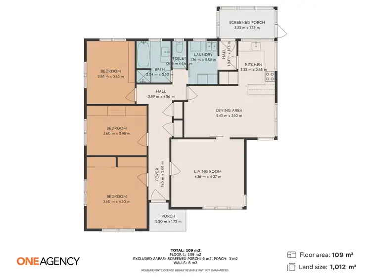 Floorplan of Homely house listing, 22 Brook Street, Smithton TAS 7330