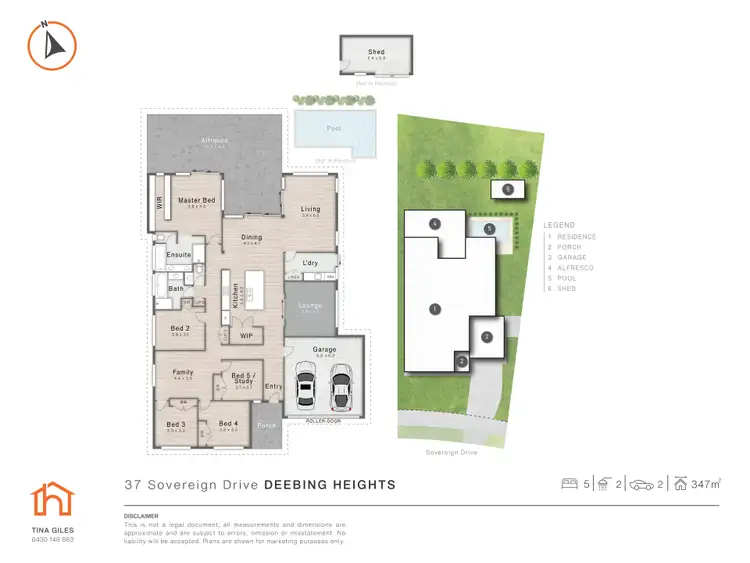 Floorplan of Homely house listing, 37 Sovereign Drive, Deebing Heights QLD 4306