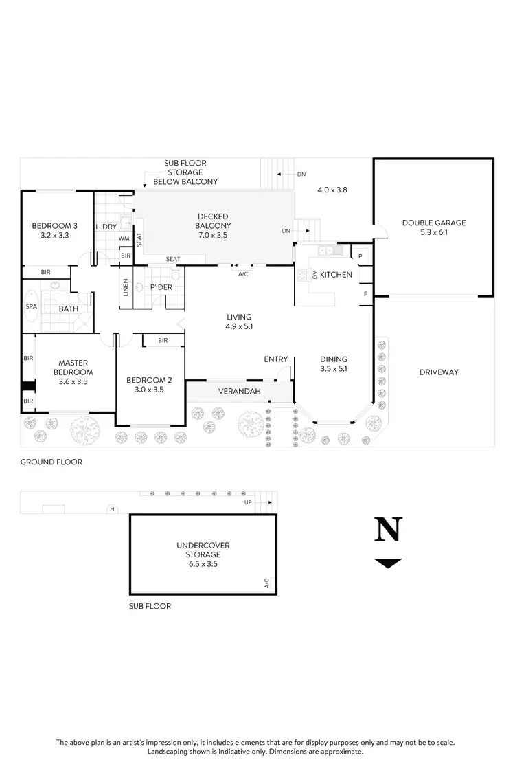 Floorplan of Homely unit listing, 2/9 Turner Street, Moonee Ponds VIC 3039