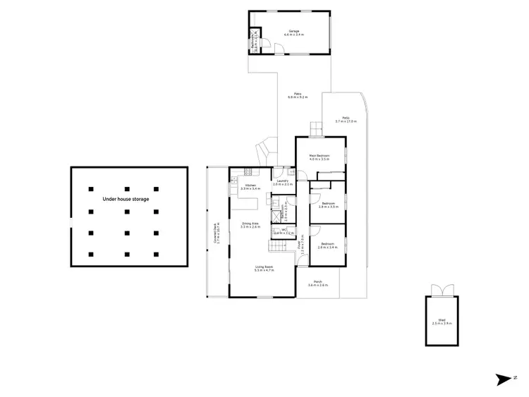 Floorplan of Homely house listing, 229 Richmond Hill Road, Richmond Hill NSW 2480