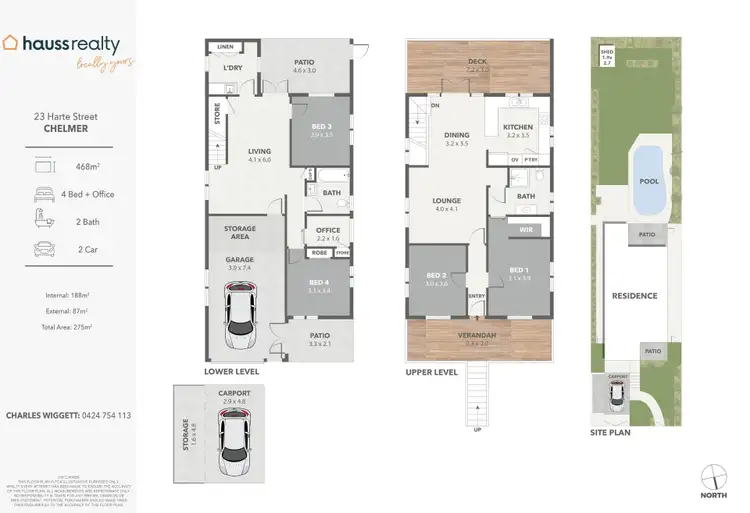 Floorplan of Homely house listing, 23 Harte Street, Chelmer QLD 4068
