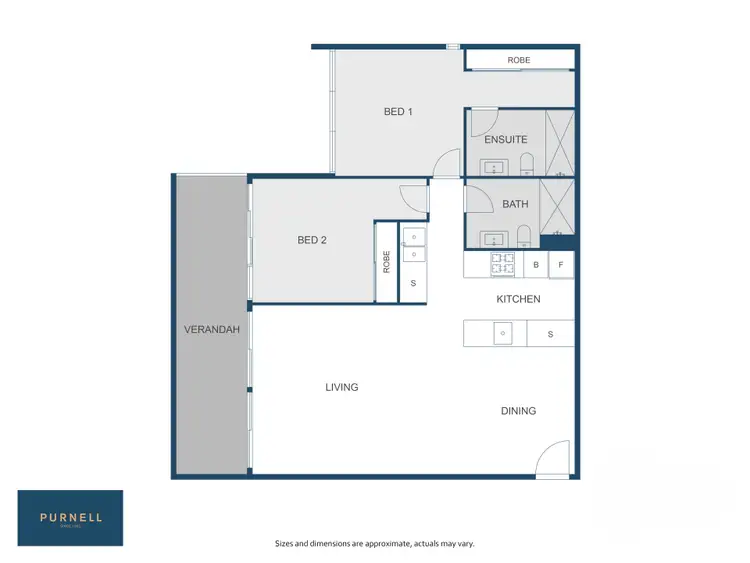 Floorplan of Homely apartment listing, 24/30 Blackall Street, Barton ACT 2600