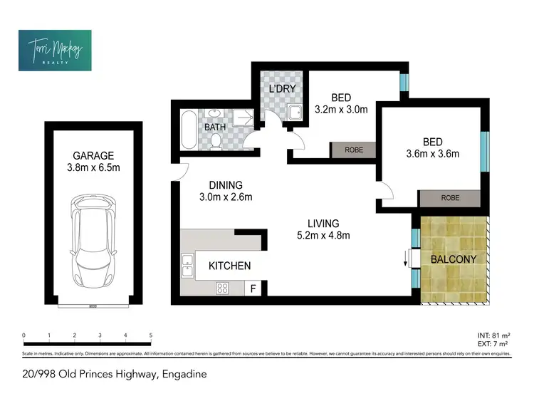 Floorplan of Homely apartment listing, 20/998-1006 Old Princes Highway, Engadine NSW 2233