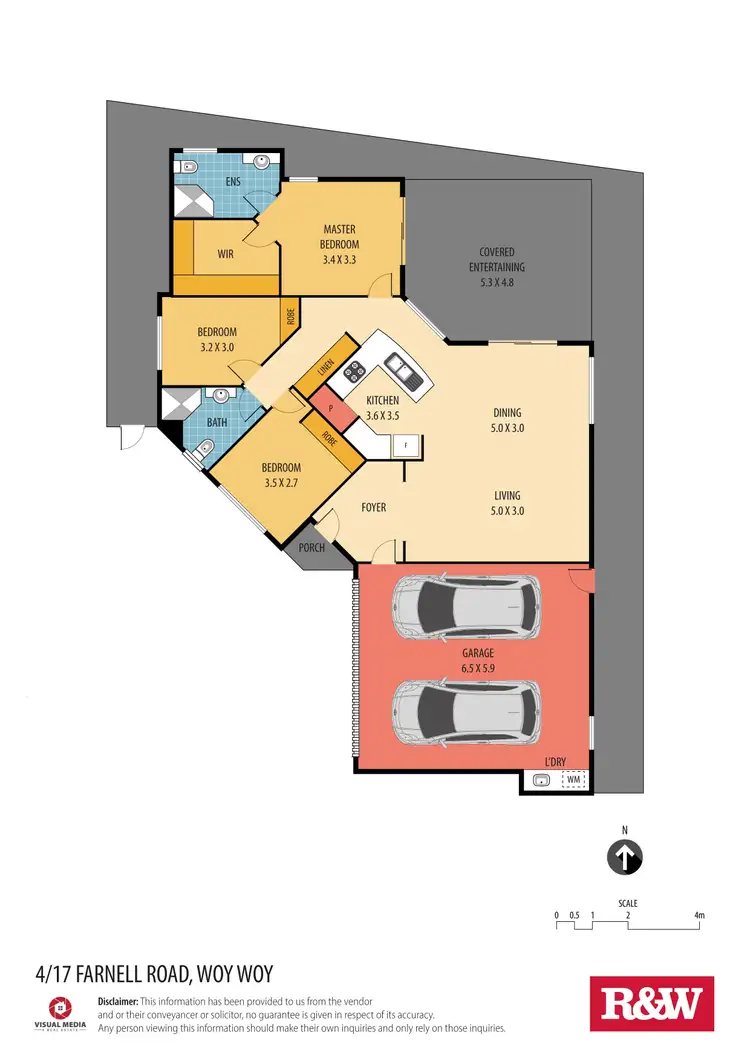 Floorplan of Homely villa listing, 4/17 Farnell Road, Woy Woy NSW 2256