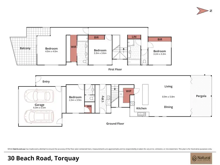 Floorplan of Homely house listing, 30 Beach Road, Torquay VIC 3228