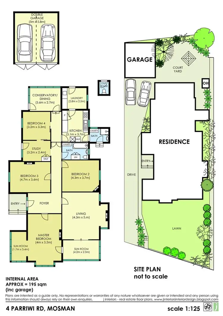 Floorplan of Homely house listing, 4 Parriwi Road, Mosman NSW 2088