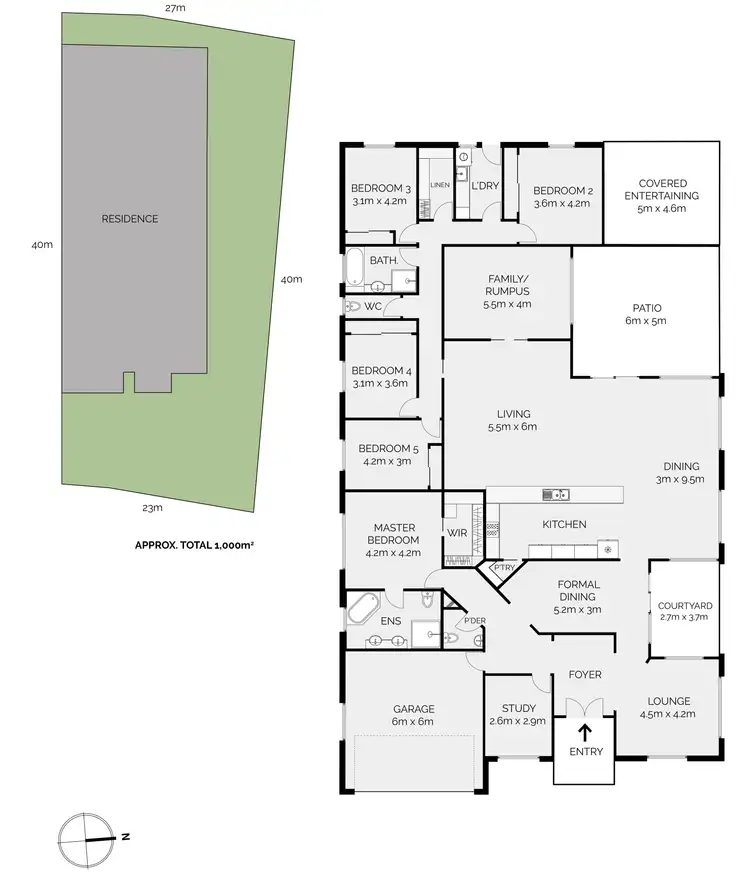 Floorplan of Homely house listing, 16 O'Reilly Place, Llanarth NSW 2795