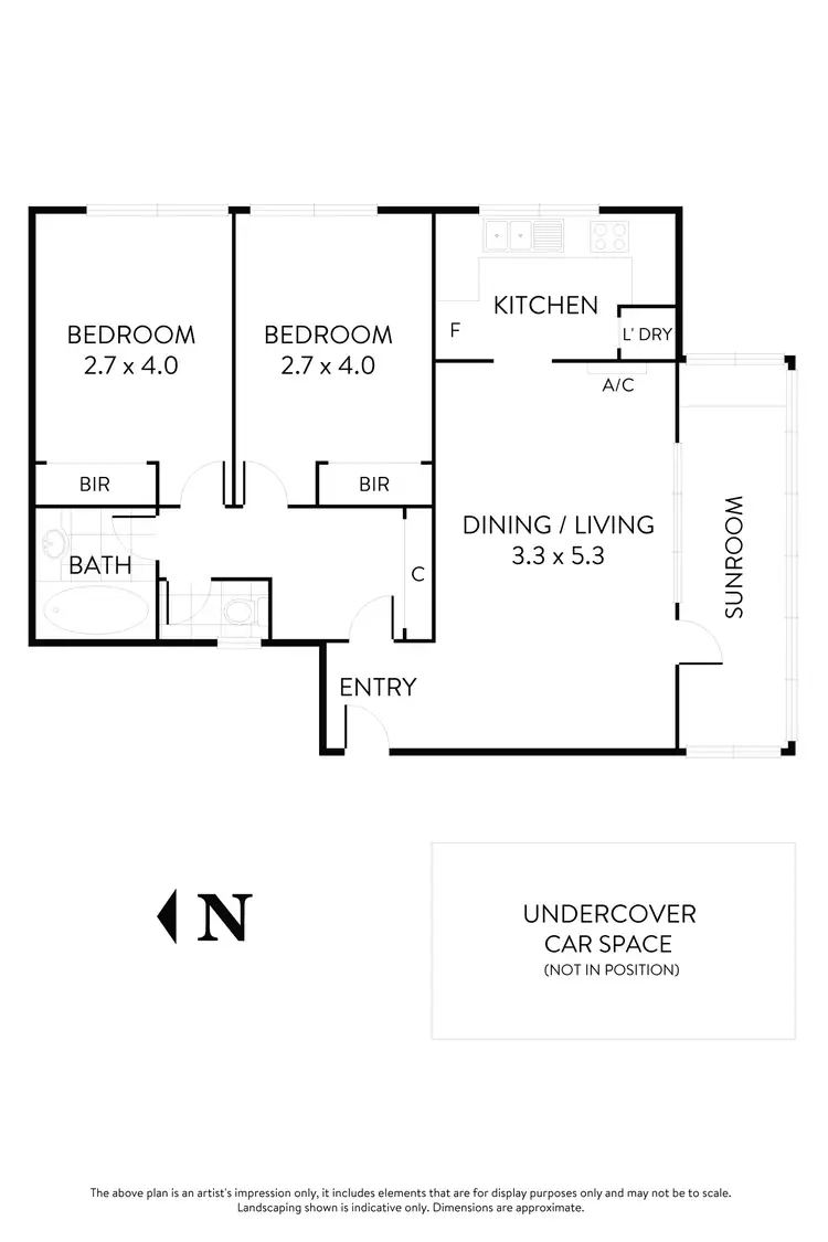 Floorplan of Homely flat listing, 20/171 Kent Street, Ascot Vale VIC 3032