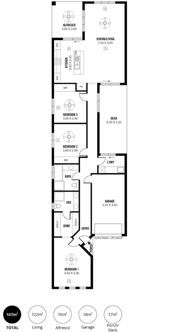 Floorplan of Homely house listing, 4/18-20 Kennedy Street, St Agnes SA 5097