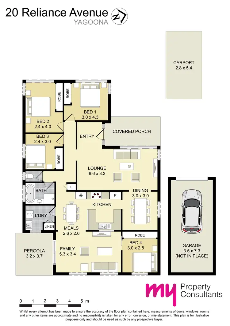 Floorplan of Homely house listing, 20 Reliance Avenue, Yagoona NSW 2199