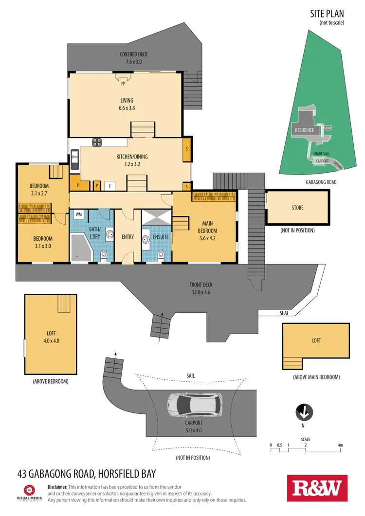 Floorplan of Homely house listing, 43 Gabagong Road, Horsfield Bay NSW 2256