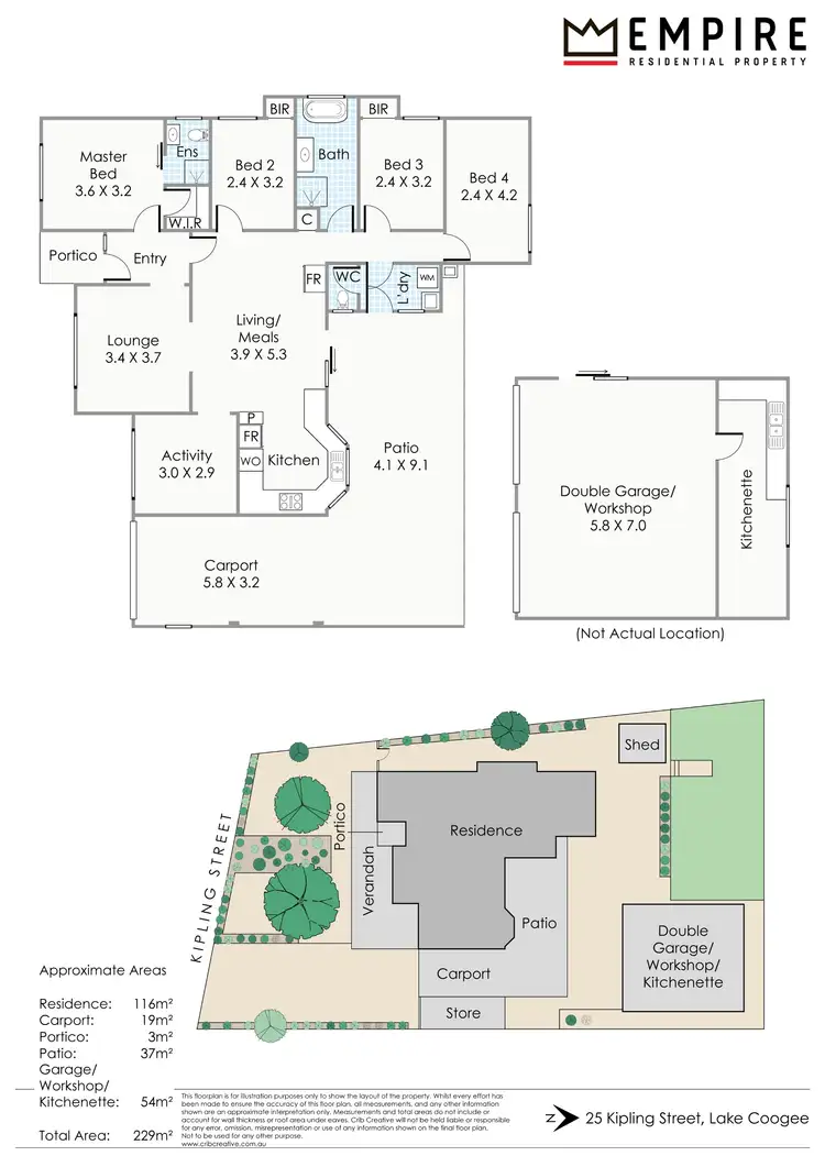 Floorplan of Homely house listing, 25 Kipling Street, Lake Coogee WA 6166