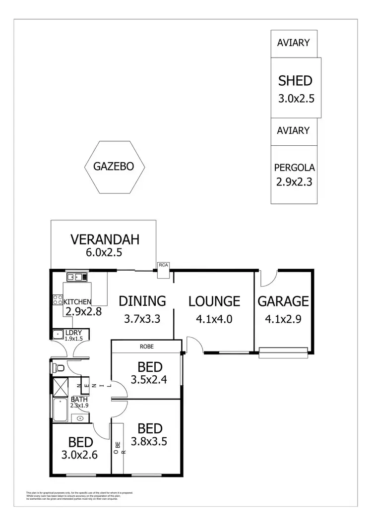 Floorplan of Homely house listing, 51 Tumbella Drive, Murray Bridge SA 5253