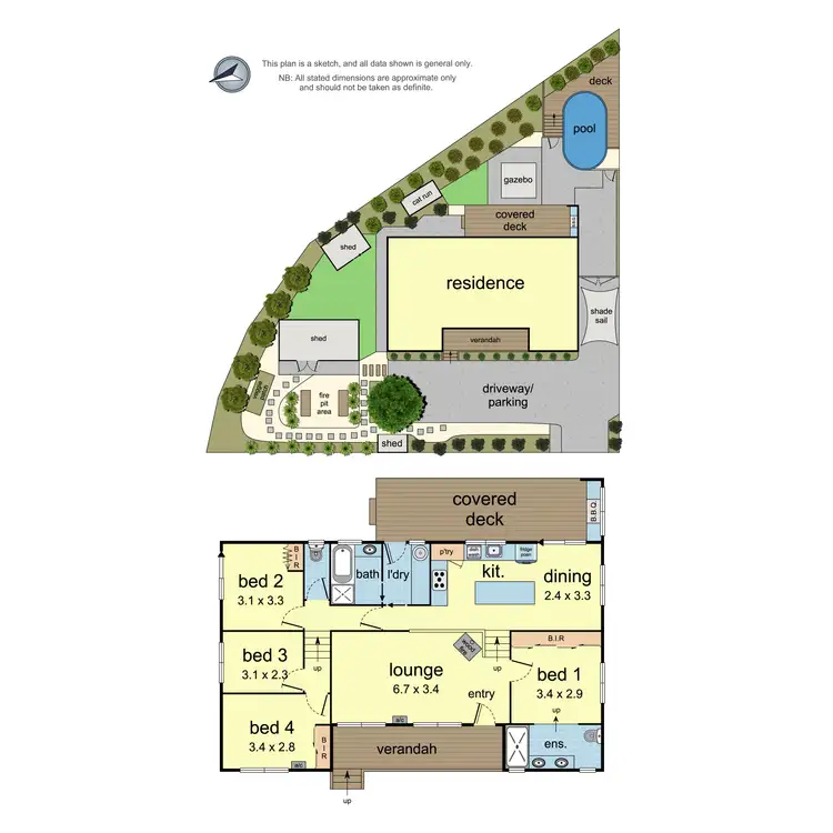Floorplan of Homely house listing, 112 Commercial Road, Mount Evelyn VIC 3796