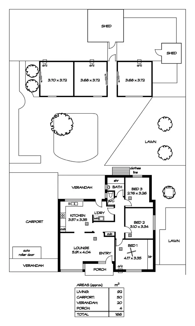 Floorplan of Homely house listing, 29 Ashton Road, Davoren Park SA 5113