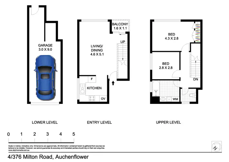 Floorplan of Homely apartment listing, 4/376 Milton Road, Auchenflower QLD 4066