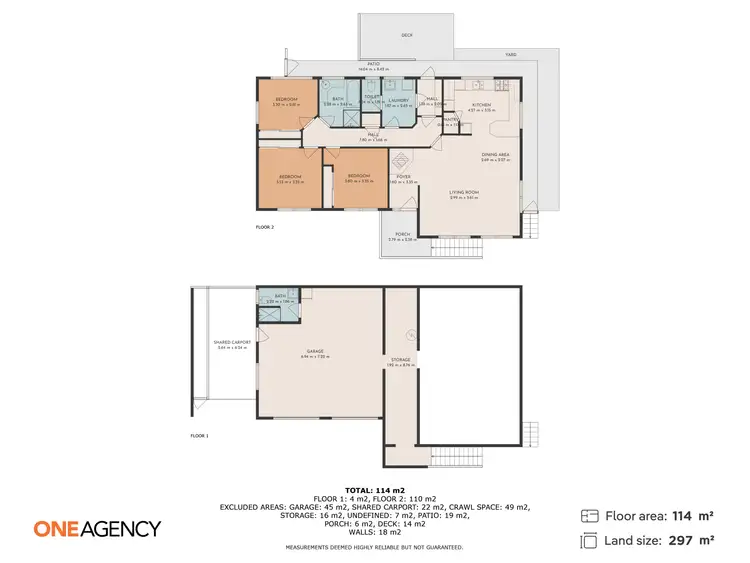 Floorplan of Homely unit listing, 3 Fairway Drive, Penguin TAS 7316