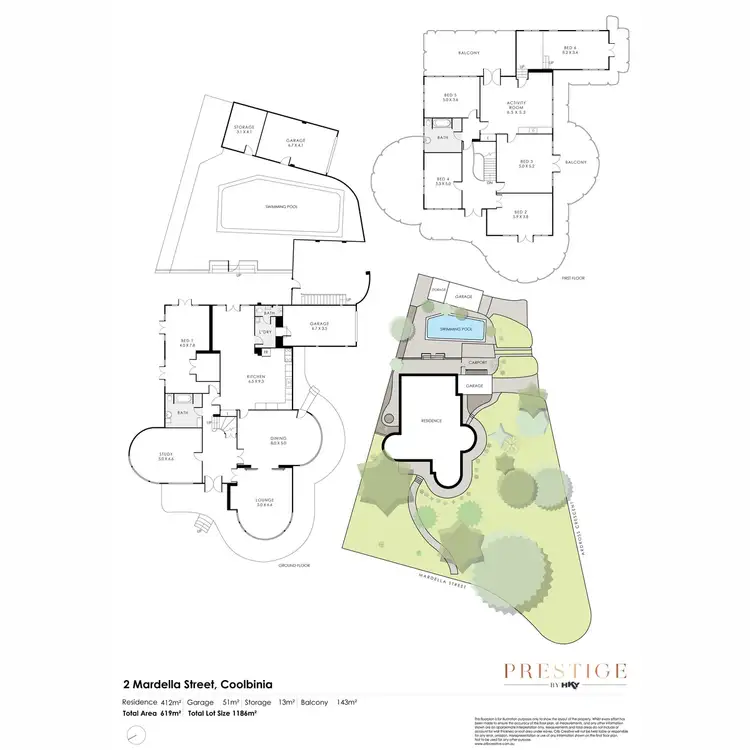 Floorplan of Homely house listing, 2 Mardella Street, Coolbinia WA 6050