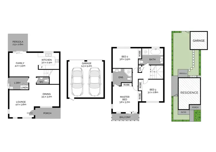 Floorplan of Homely house listing, 17 Hilcot Street, Stanhope Gardens NSW 2768