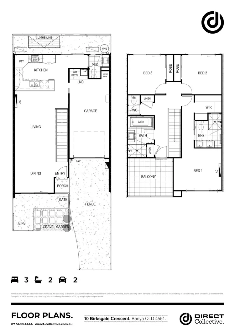 Floorplan of Homely terrace listing, 10 Birksgate Crescent, Banya QLD 4551