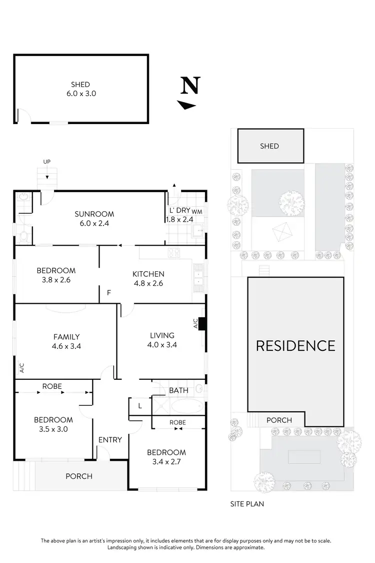 Floorplan of Homely house listing, 48 Ellenvale Avenue, Pascoe Vale South VIC 3044