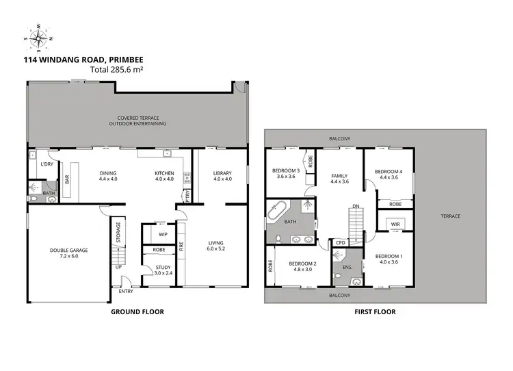 Floorplan of Homely house listing, 114 Windang Road, Primbee NSW 2502