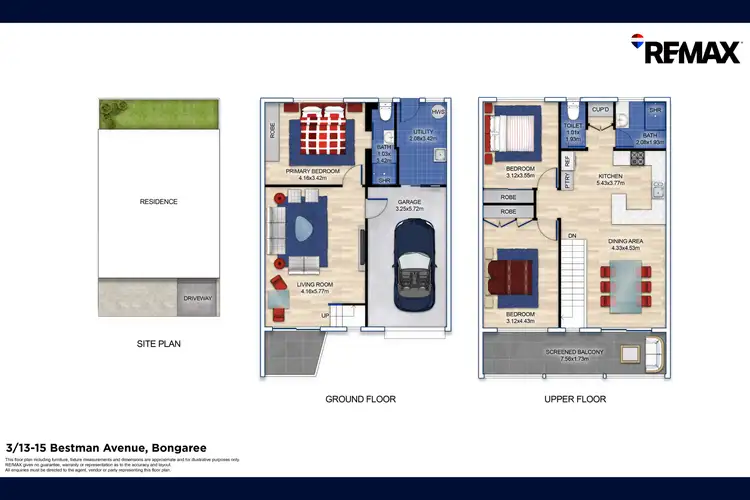 Floorplan of Homely unit listing, 3/13-15 Bestman Ave, Bongaree QLD 4507