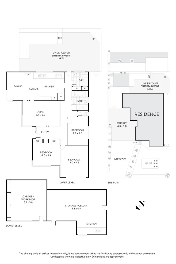 Floorplan of Homely house listing, 94 Outlook Drive, Glenroy VIC 3046