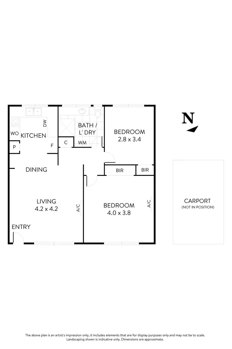 Floorplan of Homely flat listing, 6/55 Ogilvie Street, Essendon VIC 3040