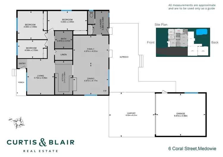 Floorplan of Homely house listing, 6 Coral Street, Medowie NSW 2318