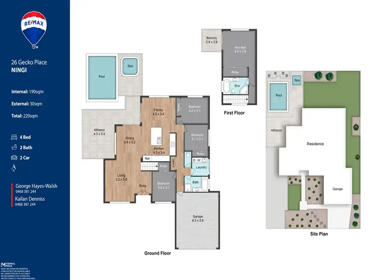 Floorplan of Homely house listing, 26 Gecko Place, Ningi QLD 4511
