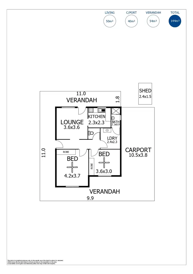 Floorplan of Homely house listing, 42 Sturt Street, Murray Bridge SA 5253