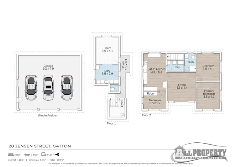 Floorplan of Homely house listing, 20 Jensen Street, Gatton QLD 4343