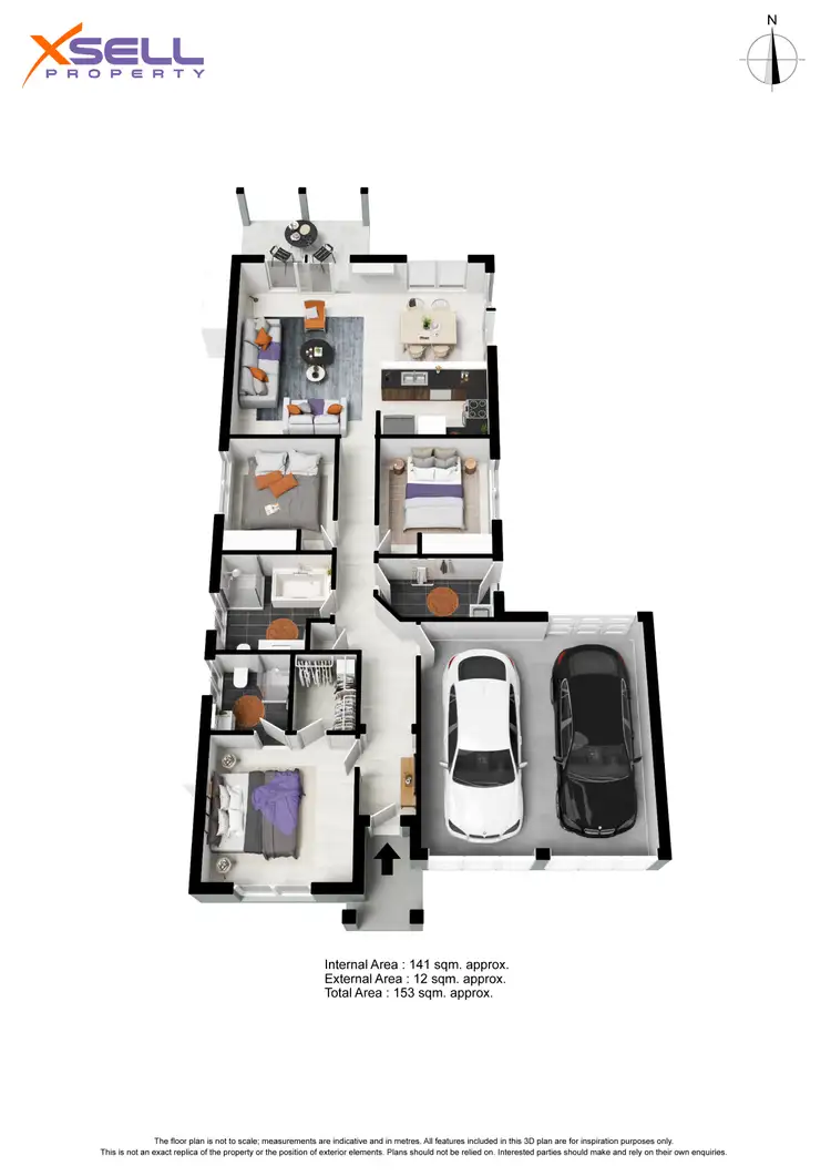 Floorplan of Homely house listing, 17 Librandi Street, Munno Para West SA 5115