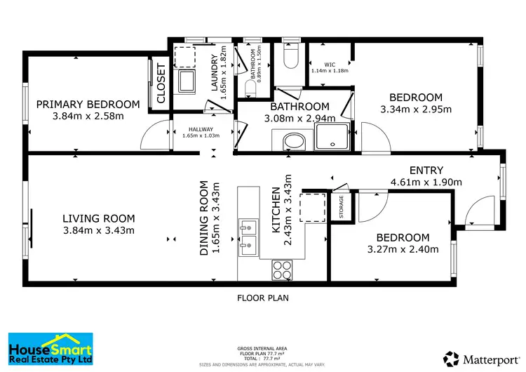 Floorplan of Homely house listing, 79/61 Elvire Street, Viveash WA 6056