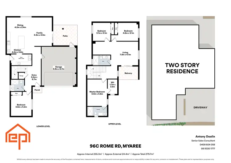 Floorplan of Homely house listing, 96C Rome Road, Melville WA 6156