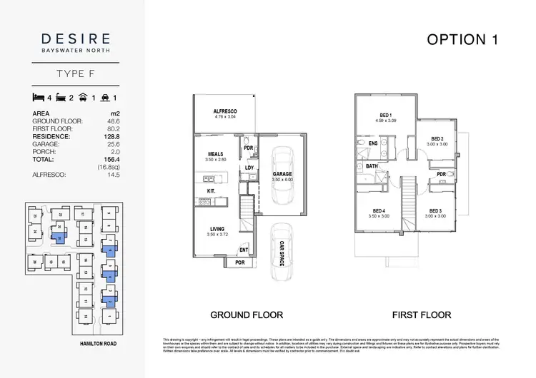 Floorplan of Homely townhouse listing, Lot 4/31-33 Hamilton Road, Bayswater North VIC 3153