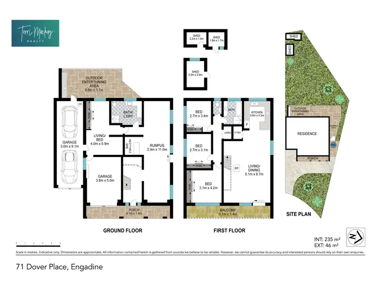 Floorplan of Homely house listing, 71 Dover Place, Engadine NSW 2233