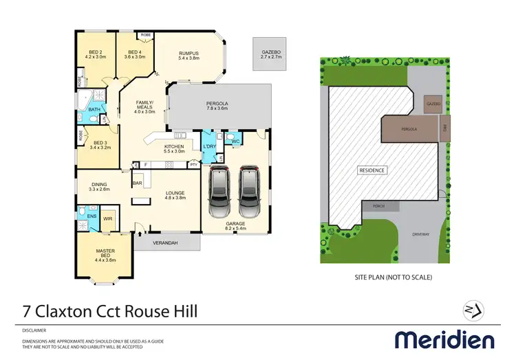 Floorplan of Homely house listing, 7 Claxton Circuit, Rouse Hill NSW 2155