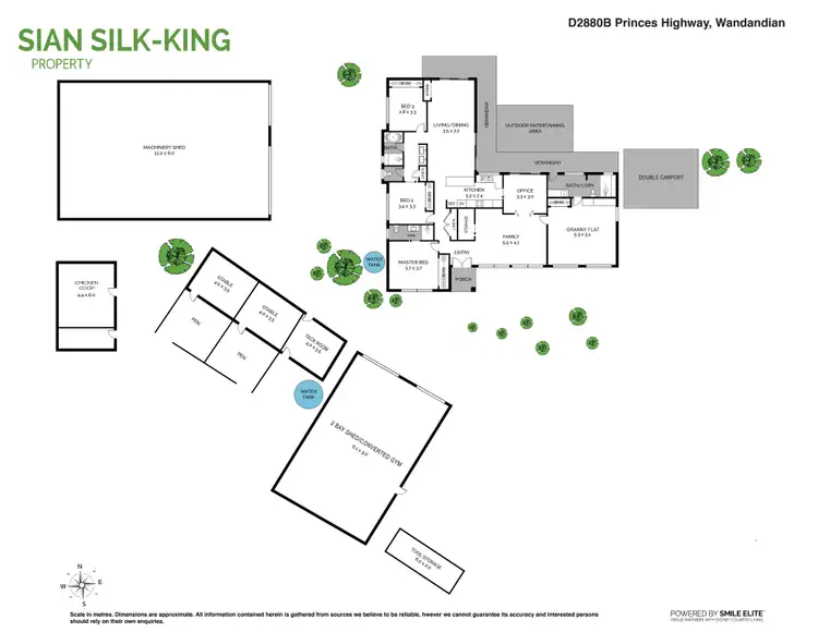 Floorplan of Homely rural property listing, D2880B Princes Highway, Wandandian NSW 2540