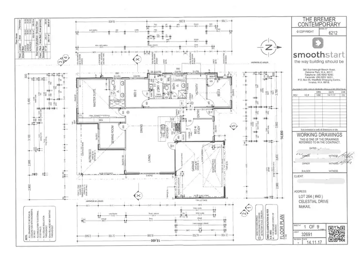 Floorplan of Homely house listing, 40 Celestial Drive, Mckail WA 6330