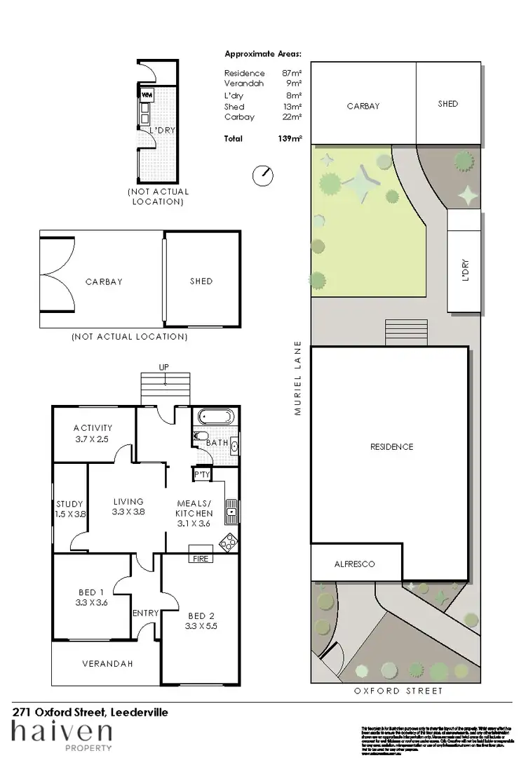 Floorplan of Homely house listing, 271 Oxford Street, Leederville WA 6007
