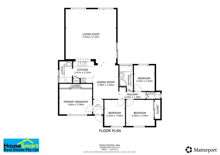 Floorplan of Homely house listing, 21 Cunningham Loop, Mirrabooka WA 6061